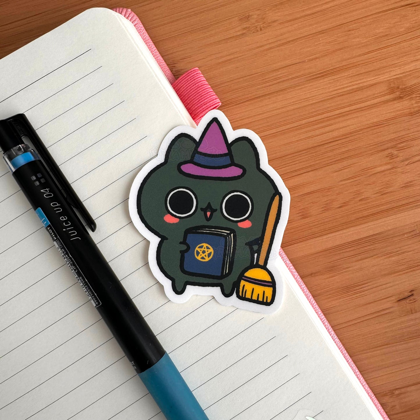 Witch Cat Sticker