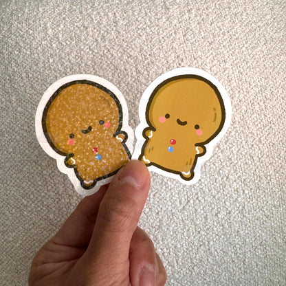 Gingerbread Boy Sticker