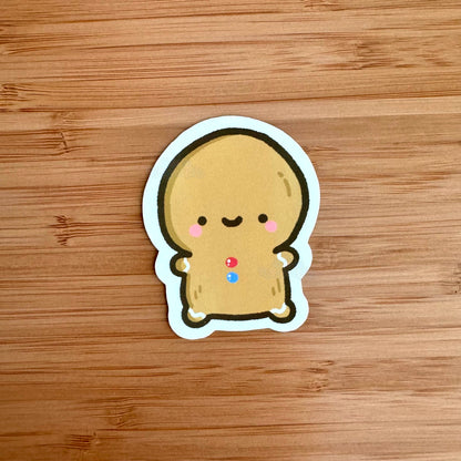 Gingerbread Boy Sticker