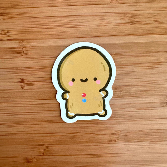 Gingerbread Boy Sticker