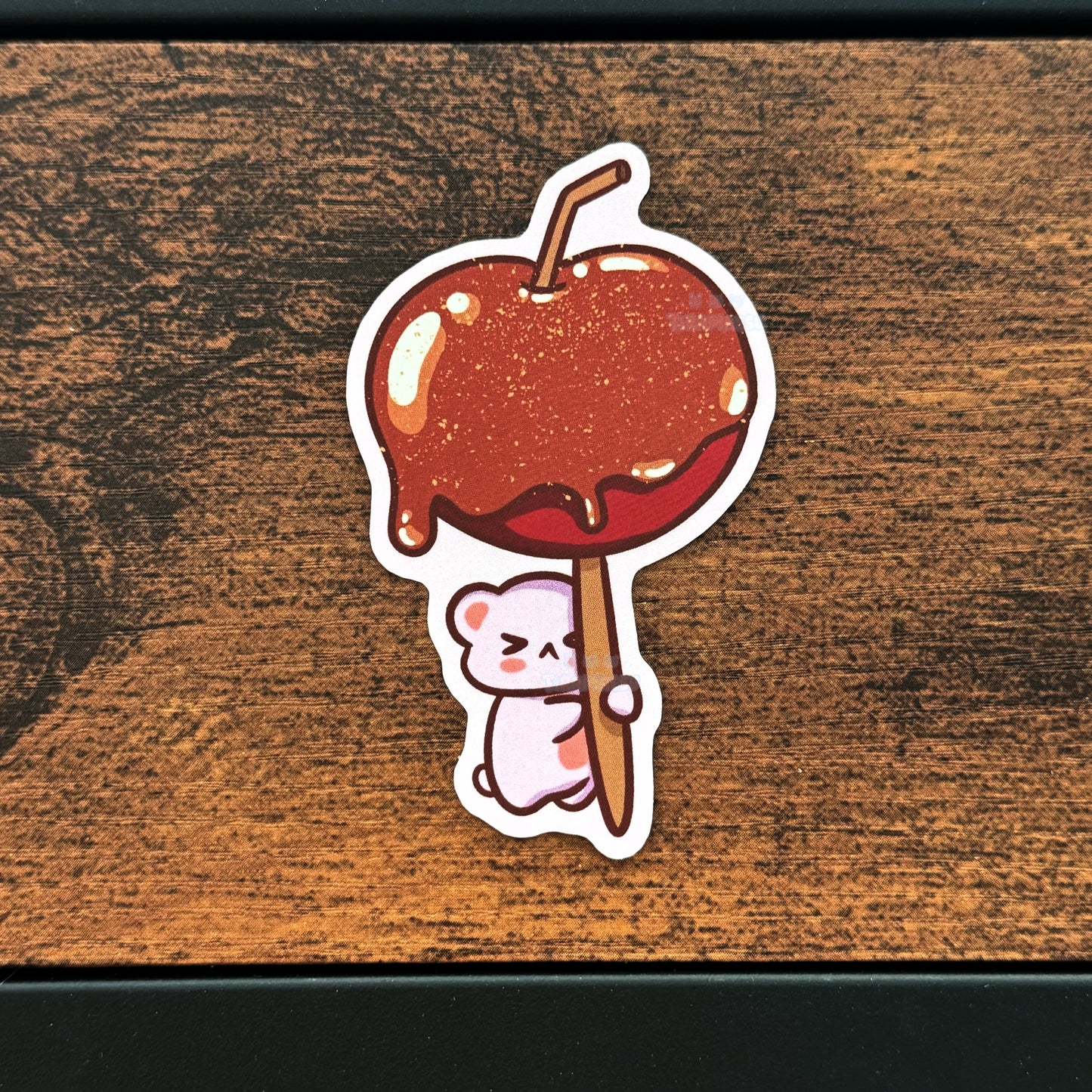 Caramel Apple Sticker