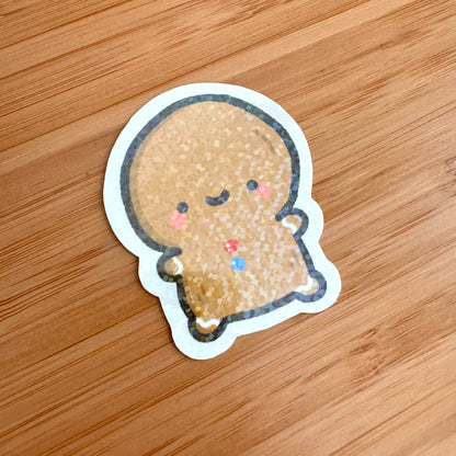 Gingerbread Boy Sticker