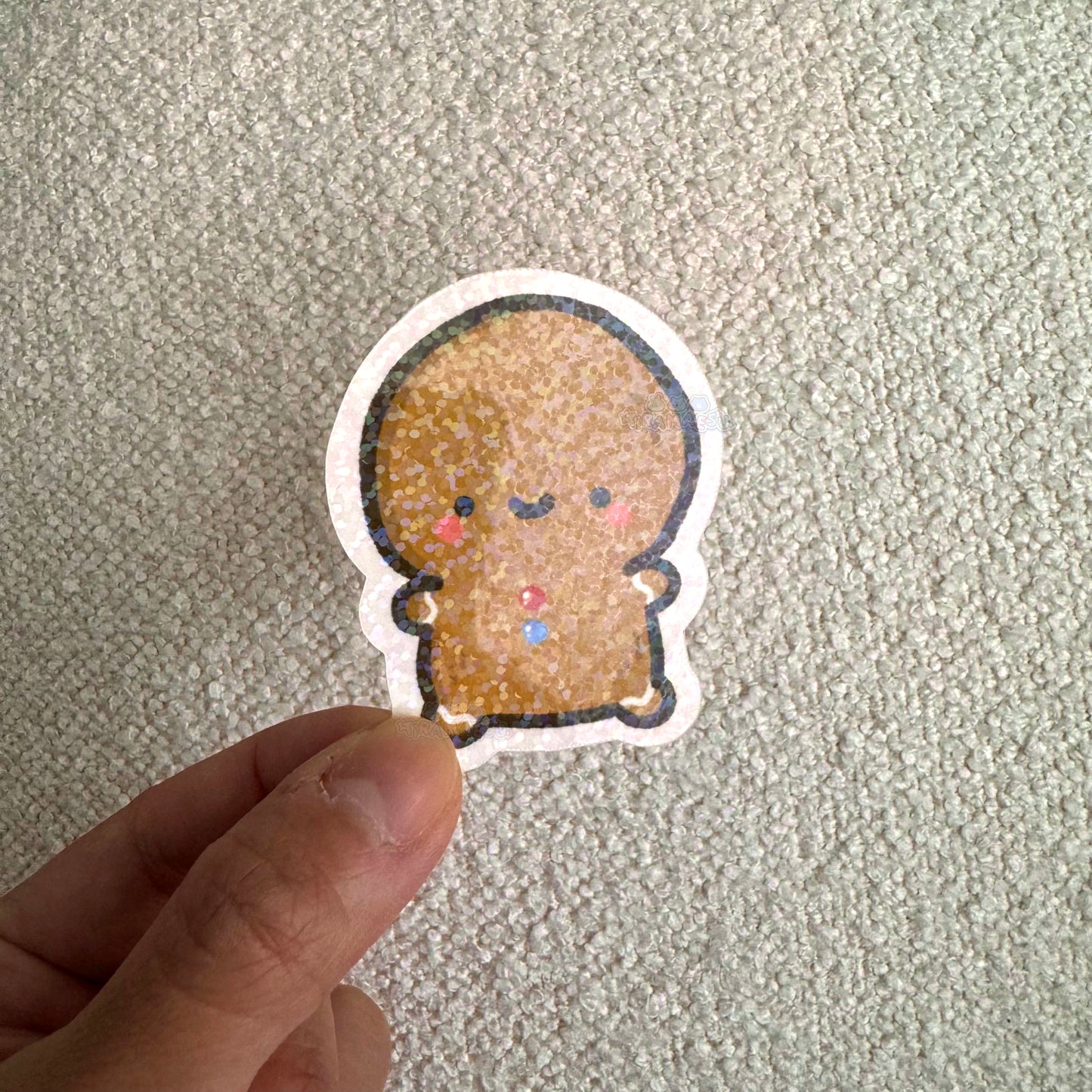 Gingerbread Boy Sticker