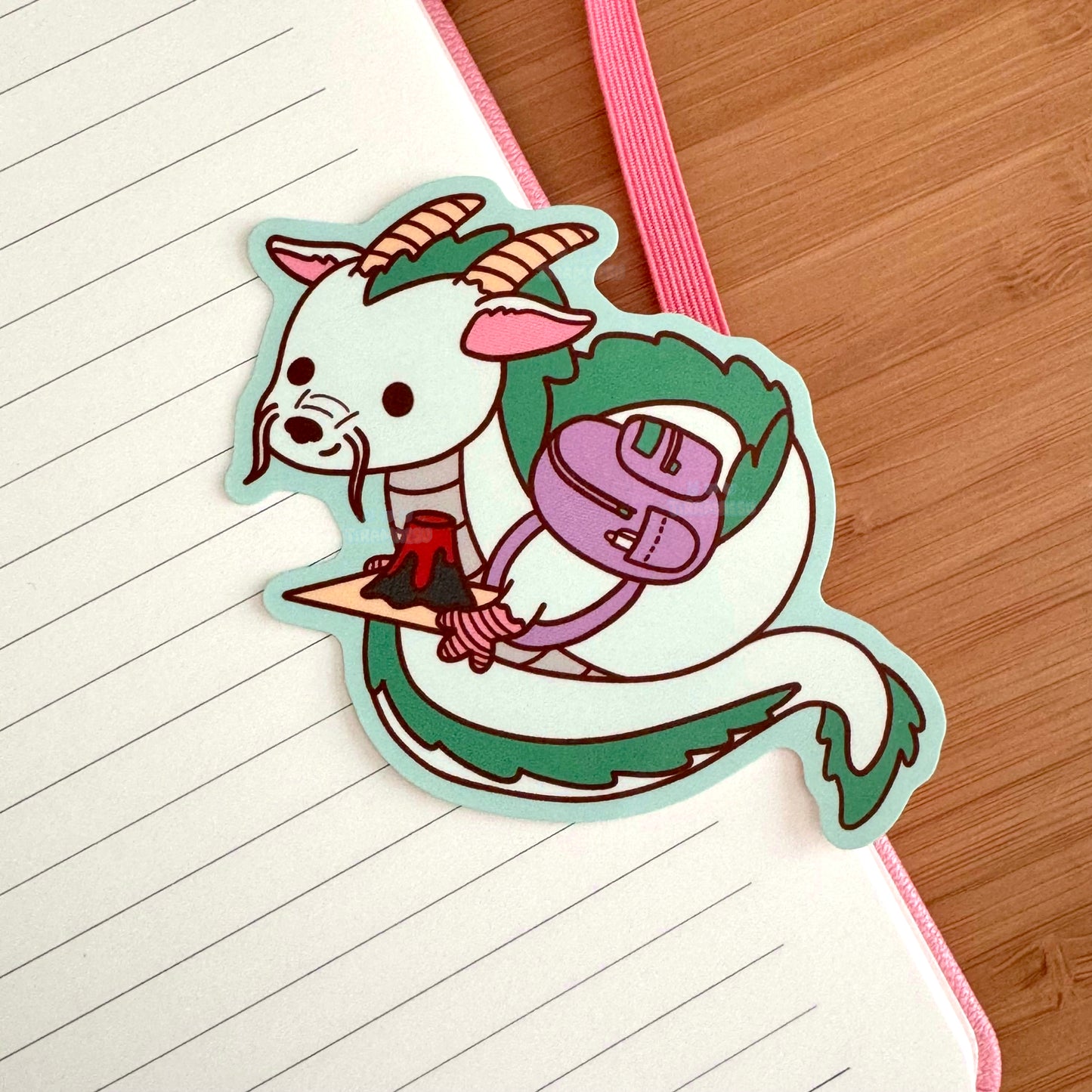 Haku the Student Sticker