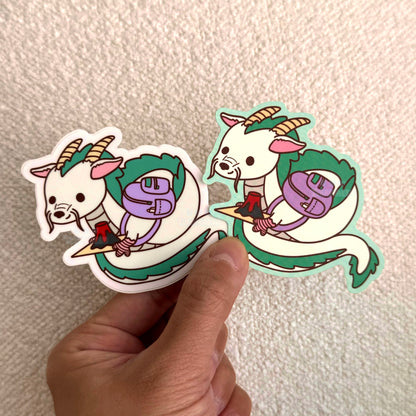 Haku the Student Sticker