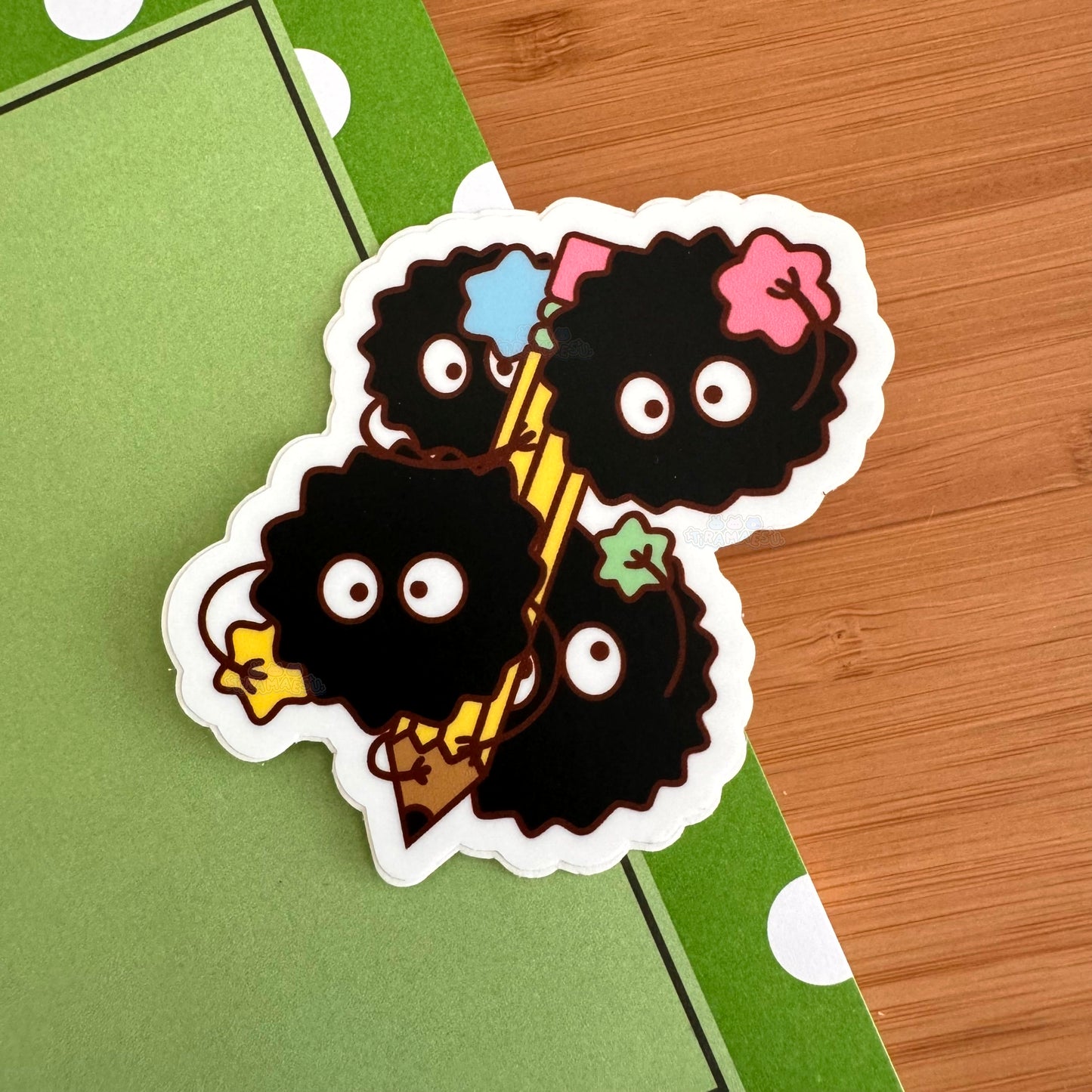 Studious Soot Sprites Sticker