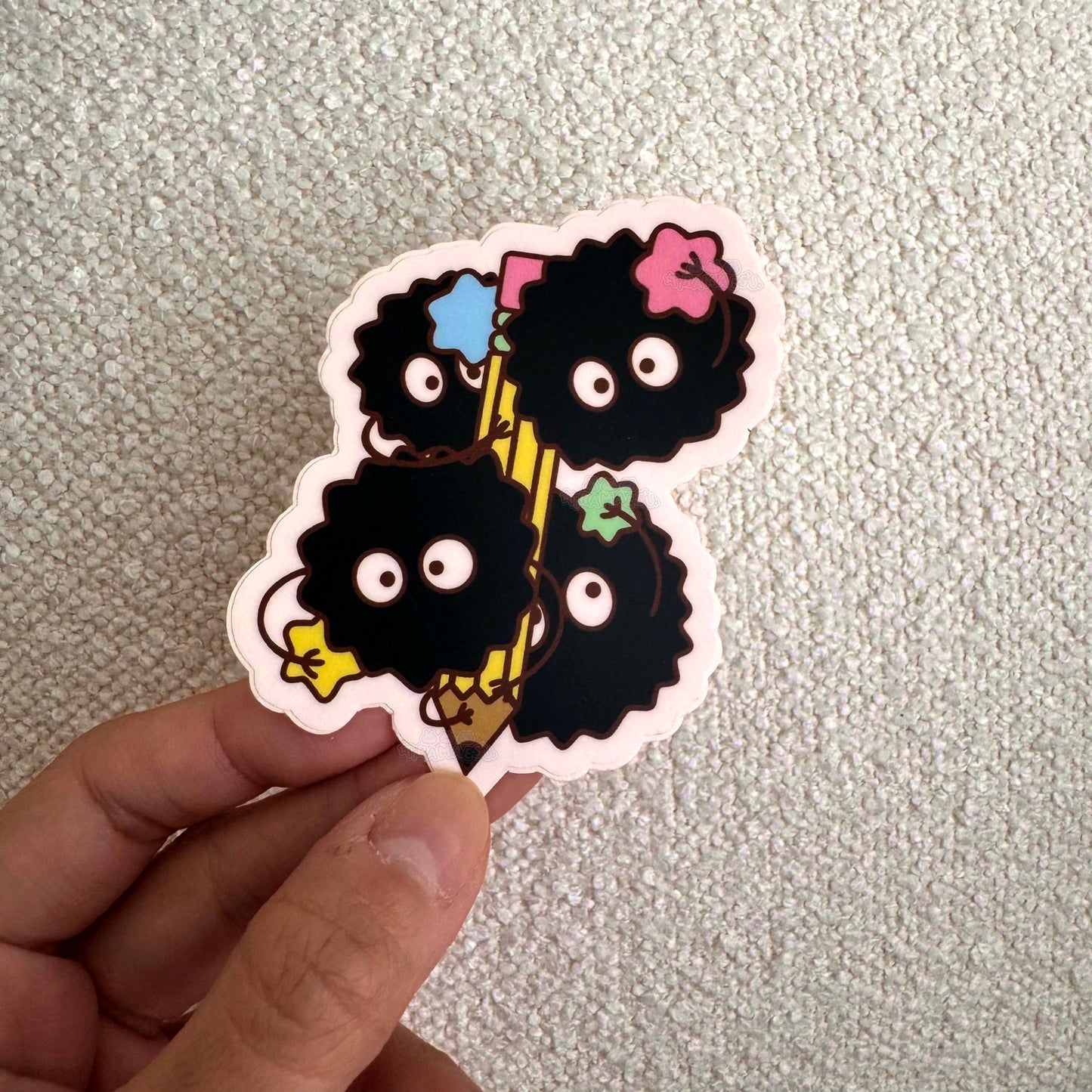 Studious Soot Sprites Sticker