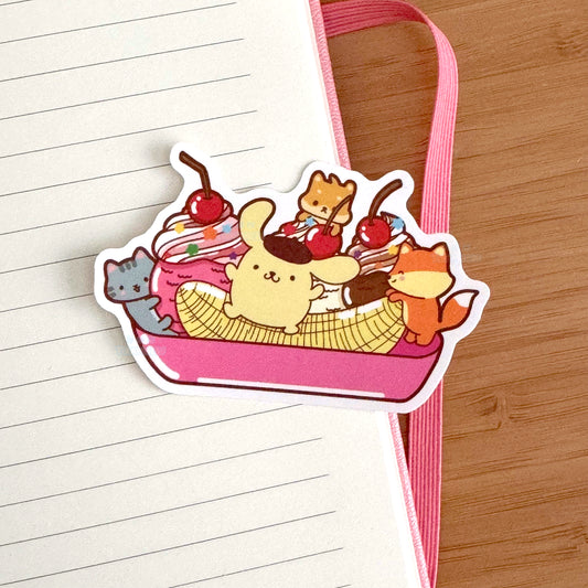 Pompompurin Sundae Sticker