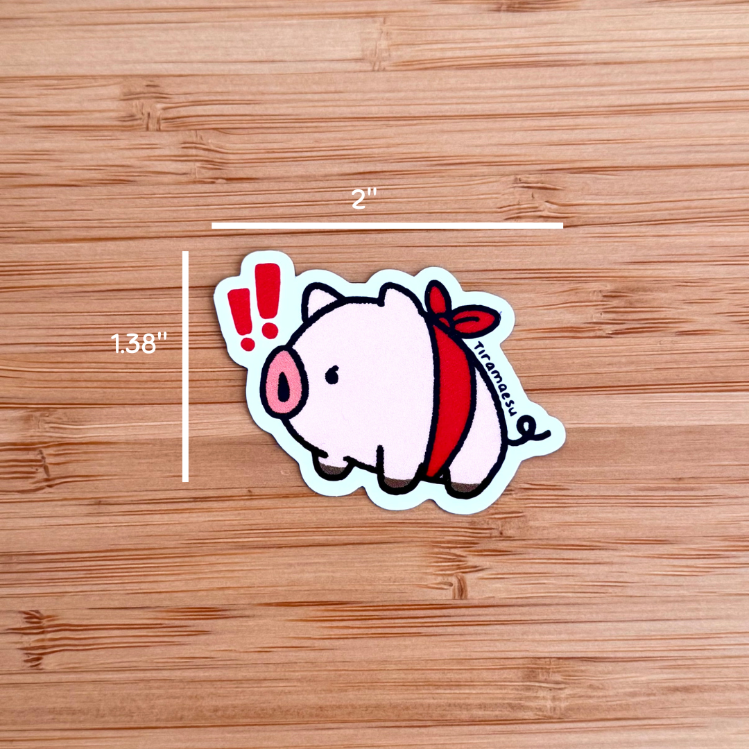 MapleStory Ribbon Pig Sticker