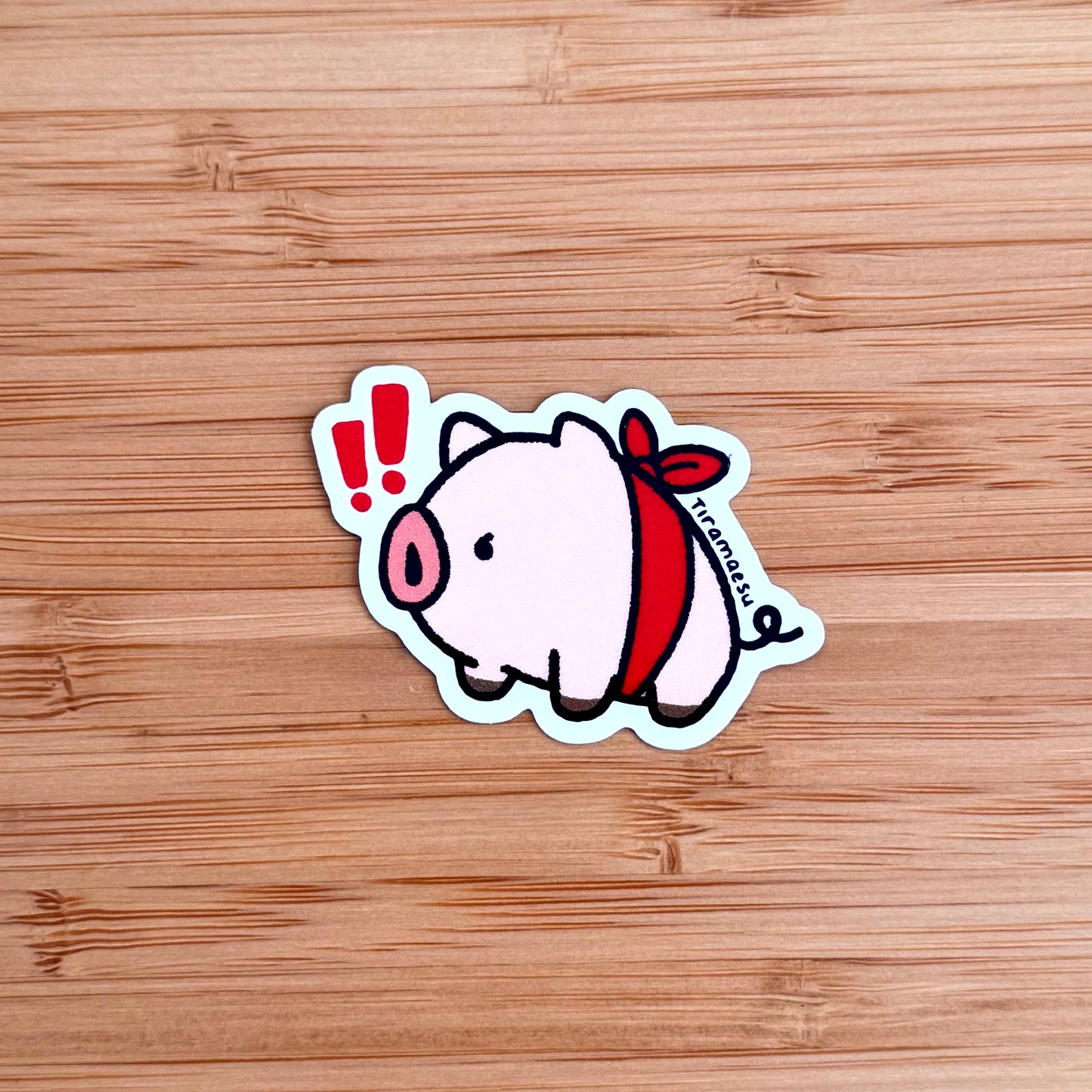 MapleStory Ribbon Pig Sticker