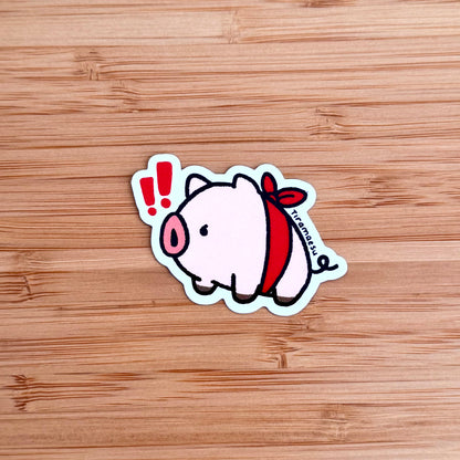 MapleStory Ribbon Pig Sticker