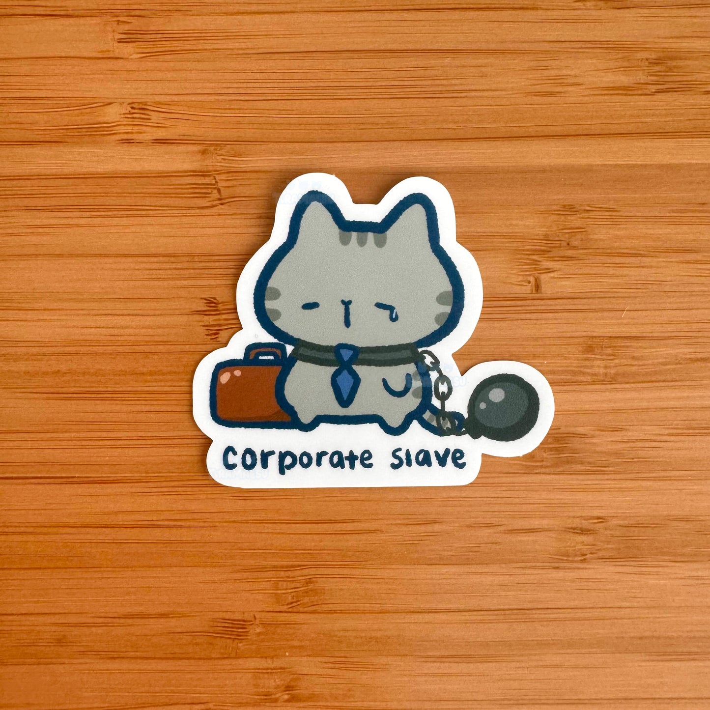 Corporate Slave Sticker