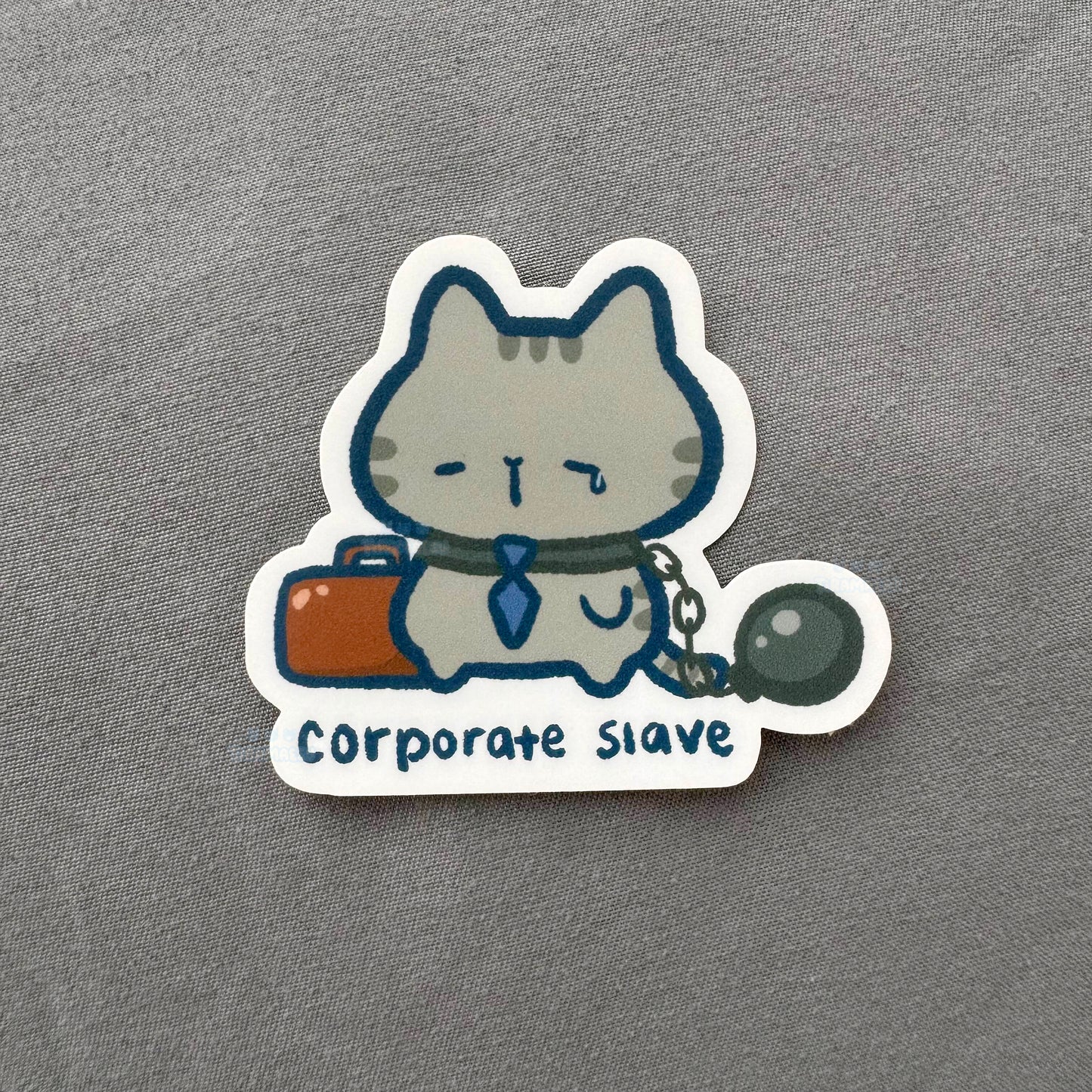 Corporate Slave Sticker