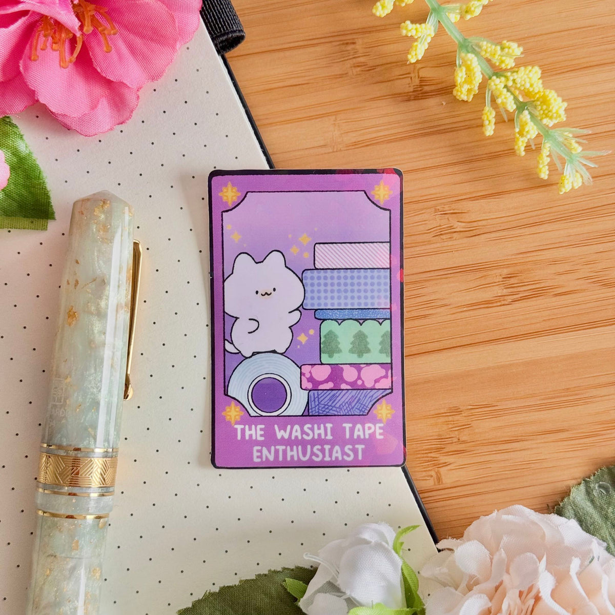 The Washi Tape Enthusiast Sticker