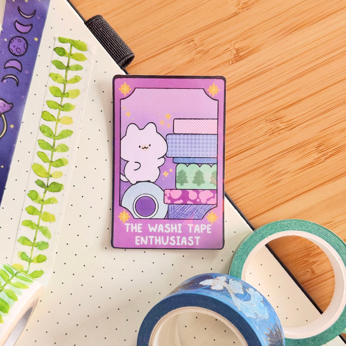 The Washi Tape Enthusiast Sticker