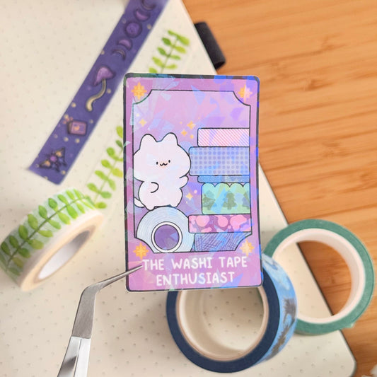 The Washi Tape Enthusiast Sticker
