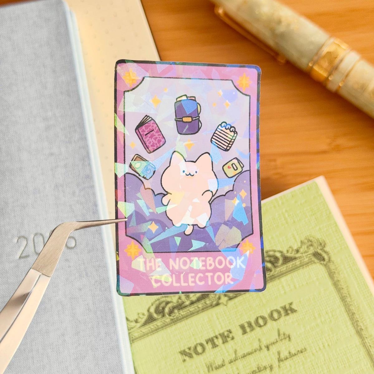 The Notebook Collector Sticker