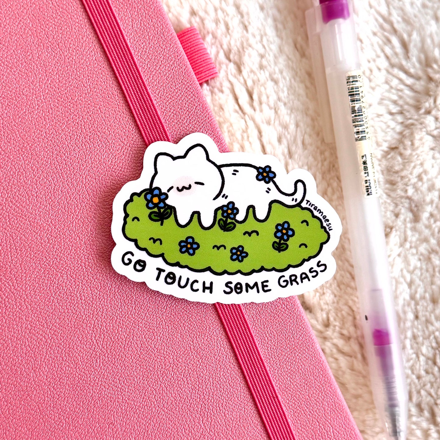 Go Touch Some Grass Sticker