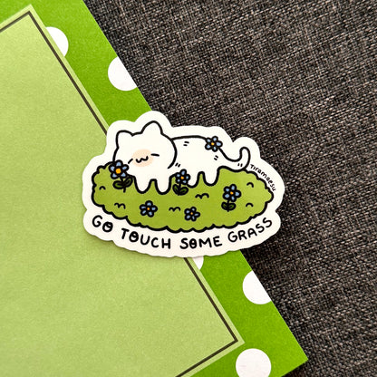 Go Touch Some Grass Sticker