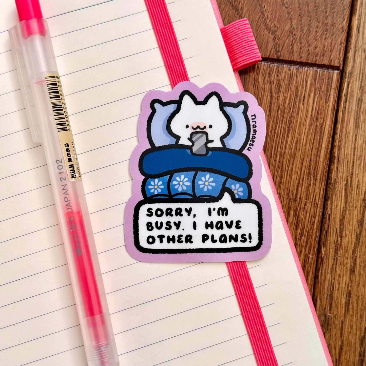 I Have Other Plans Sticker