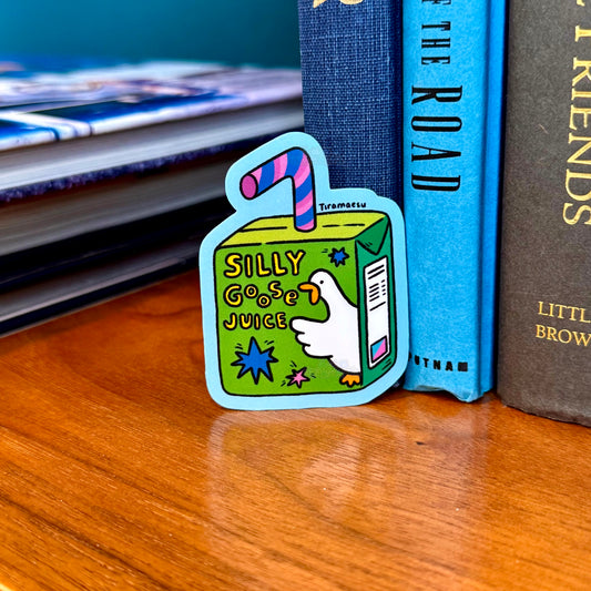 Silly Goose Juice Sticker