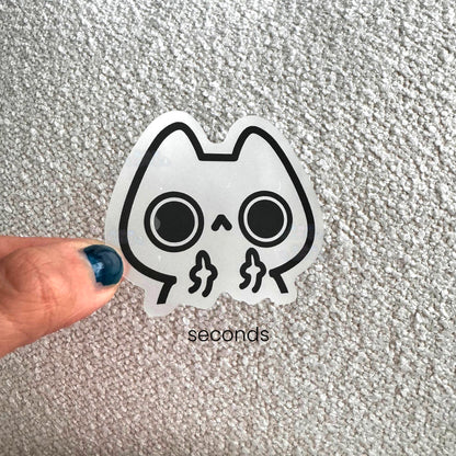 Flipping Cat Sticker