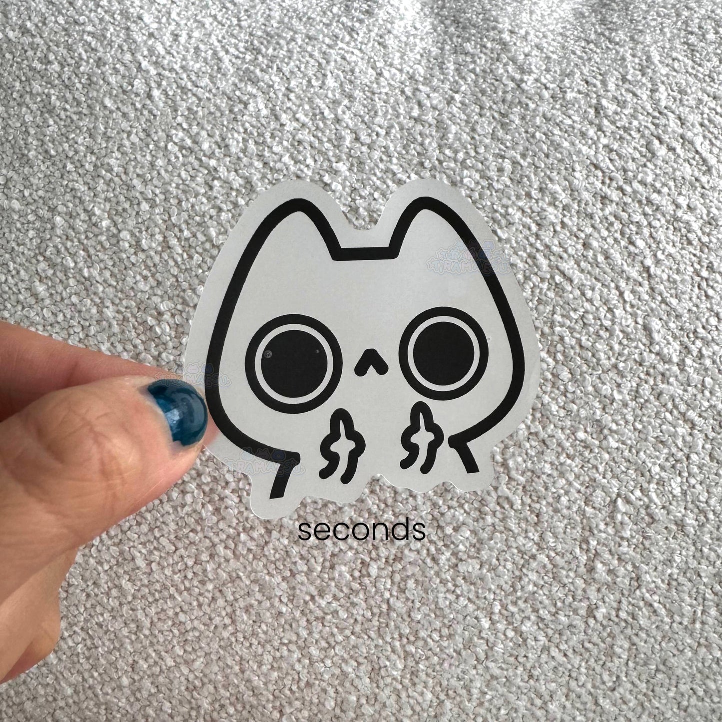 Flipping Cat Sticker