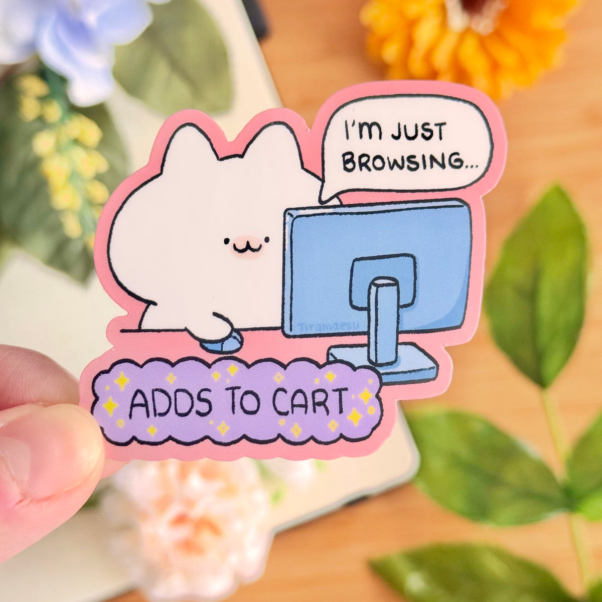 Add to Cart Sticker