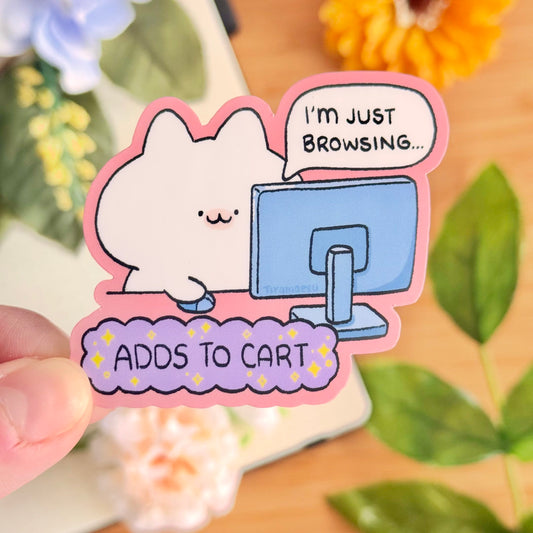 Add to Cart Sticker