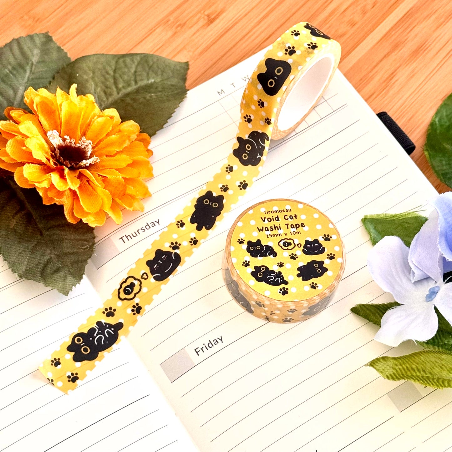 Void Cat Washi Tape