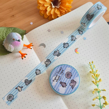 Pigeon Poses Washi Tape