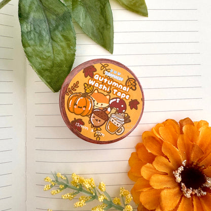 Autumnal Cuties Washi Tape