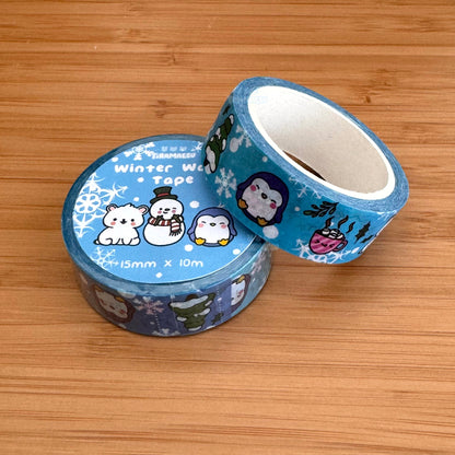 Kawaii Winter Themed Washi Tape