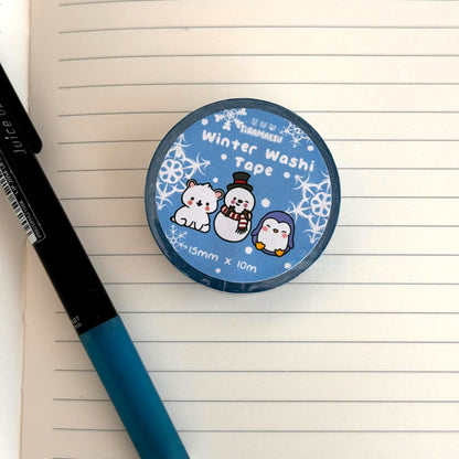 Kawaii Winter Themed Washi Tape