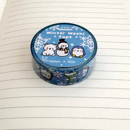 Kawaii Winter Themed Washi Tape