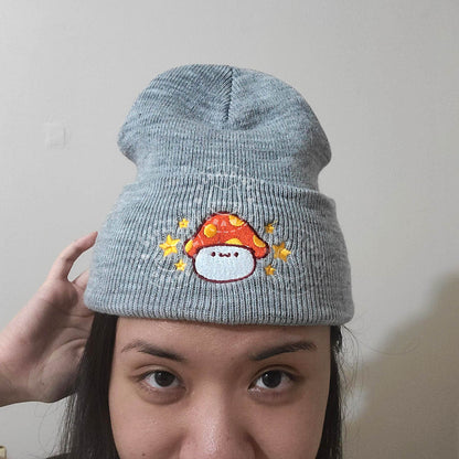 MapleStory Orange Mushroom Beanie Hat